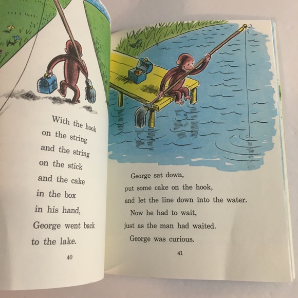 Curious George Paperback Book Lot from the 90’s - Picture 7 of 14